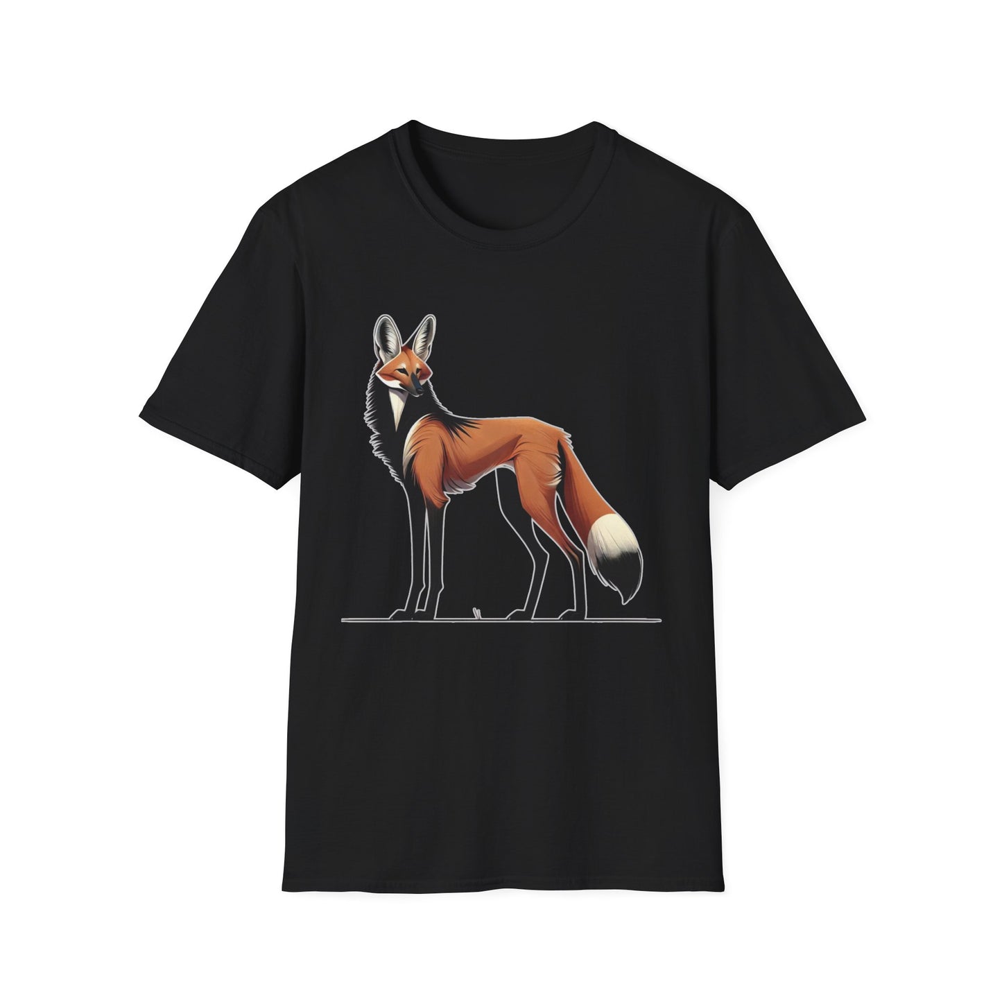 Manes Wolf T-Shirt