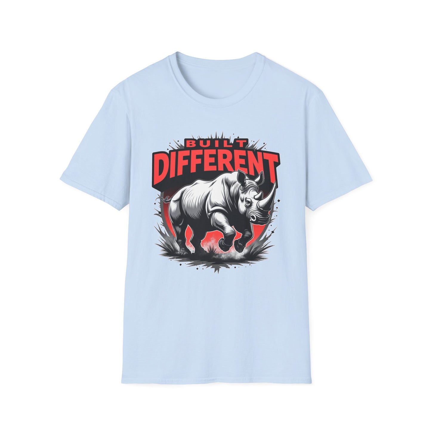 Built Different Rhino T-Shirt