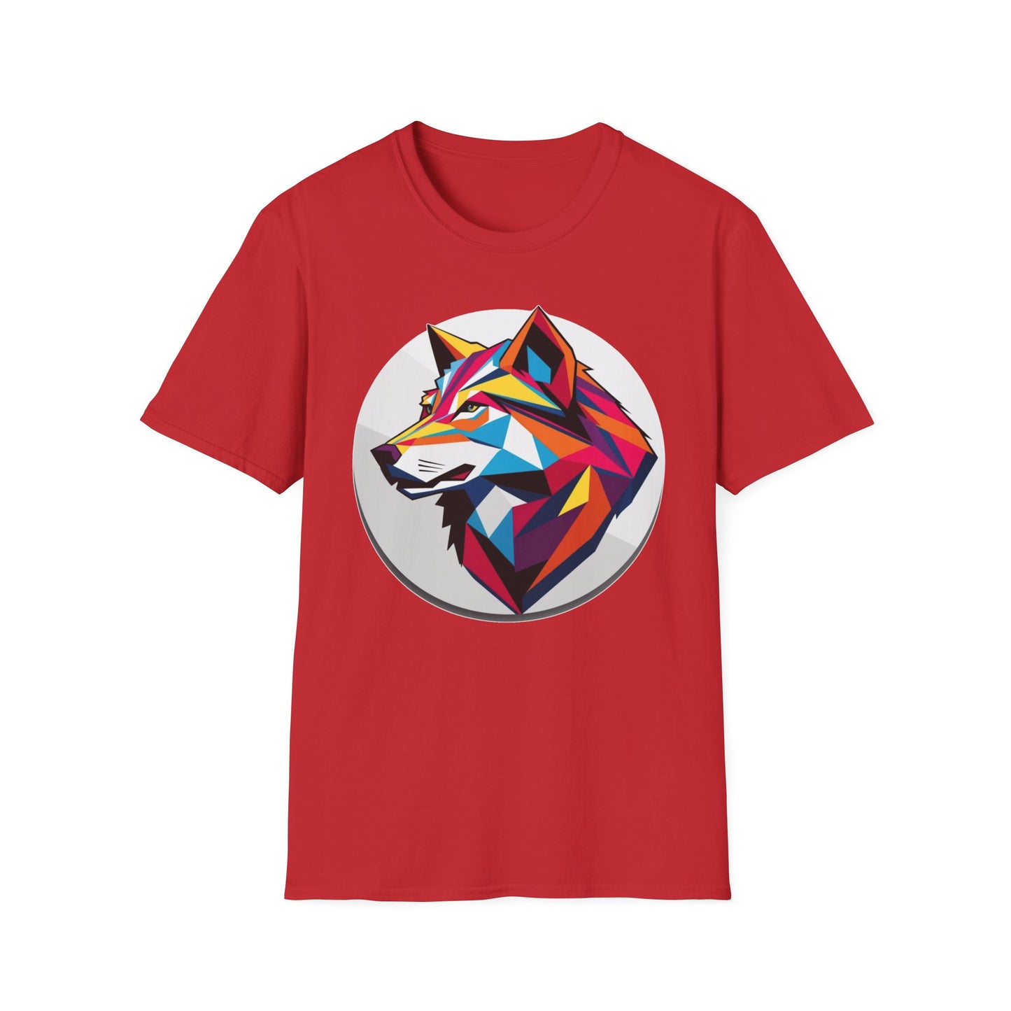 Geometric Wolf T-Shirt