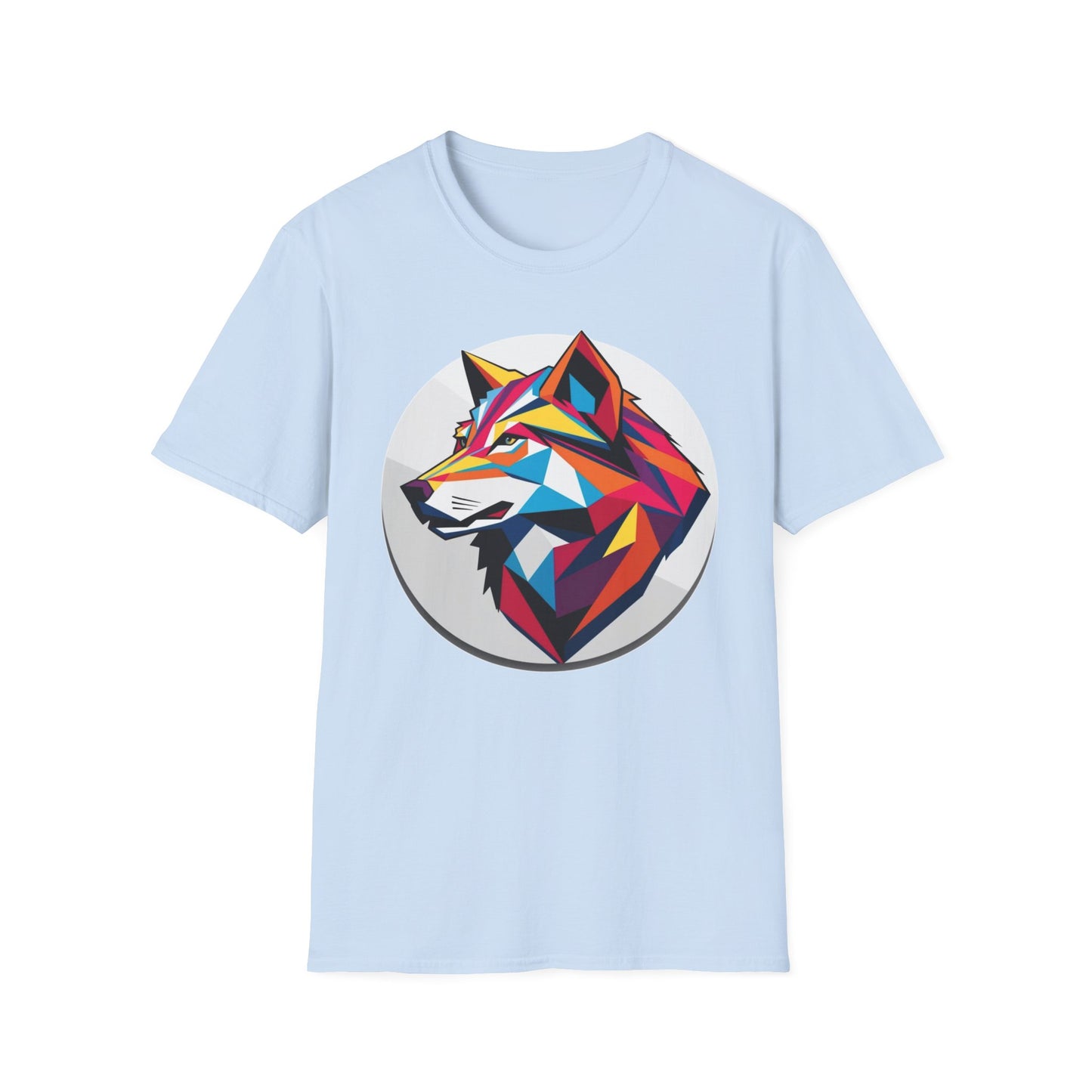 Geometric Wolf T-Shirt