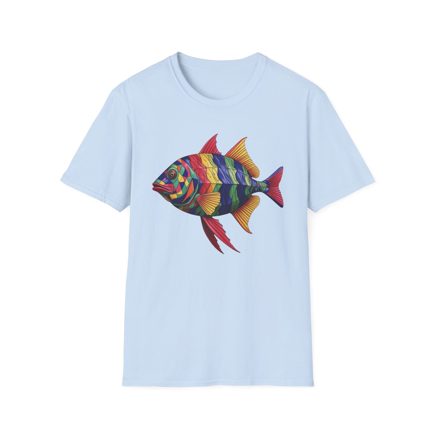 Bright Pattern Fish T-Shirt