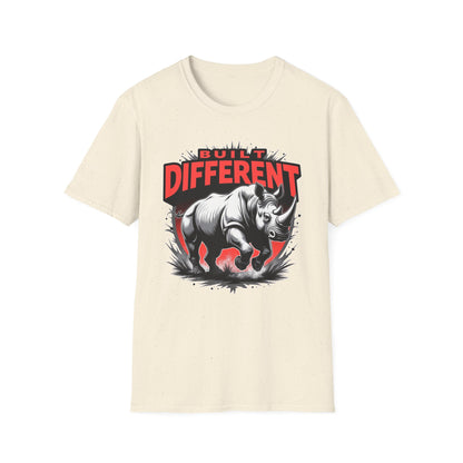 Built Different Rhino T-Shirt