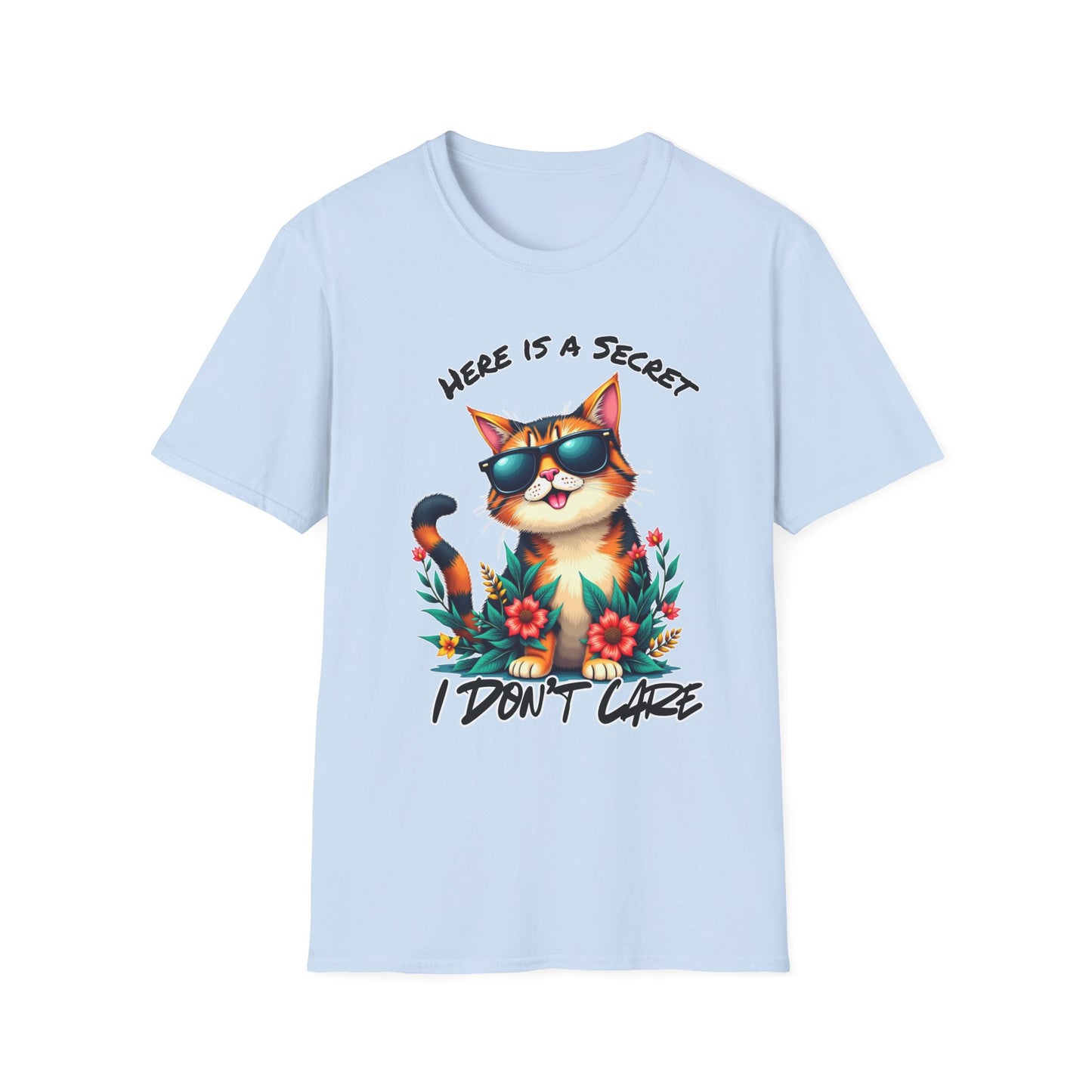 I Don’t Care Cat T-Shirt