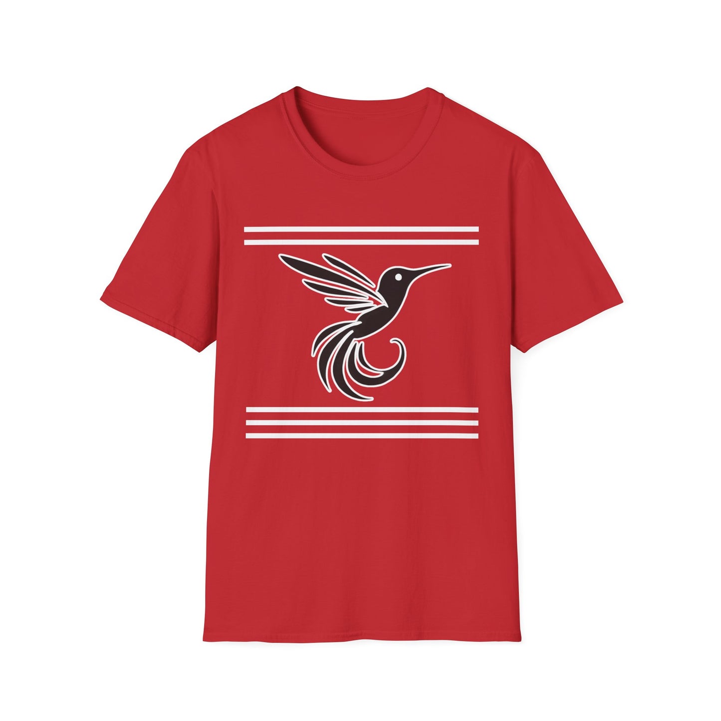 Minimalist Hummingbird in Flight T-Shirt