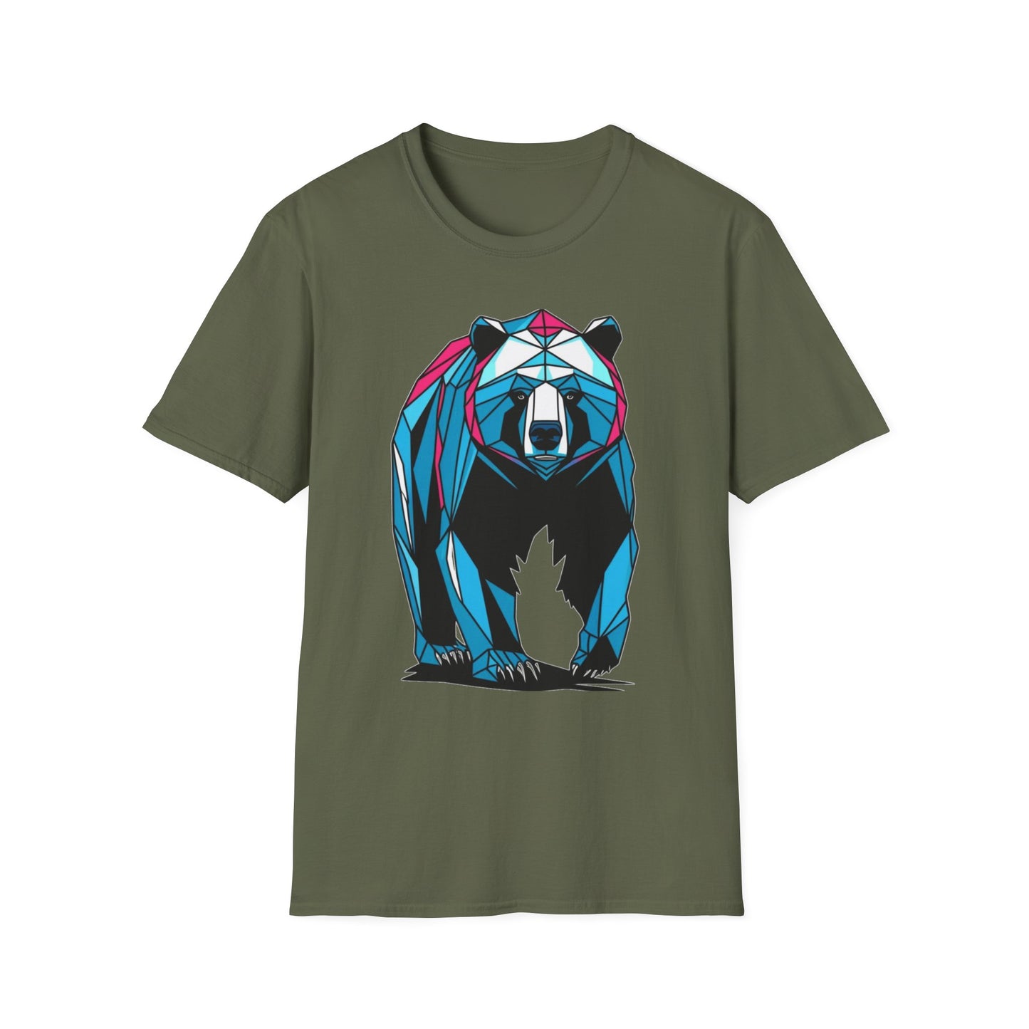 Geometric Bear T-Shirt