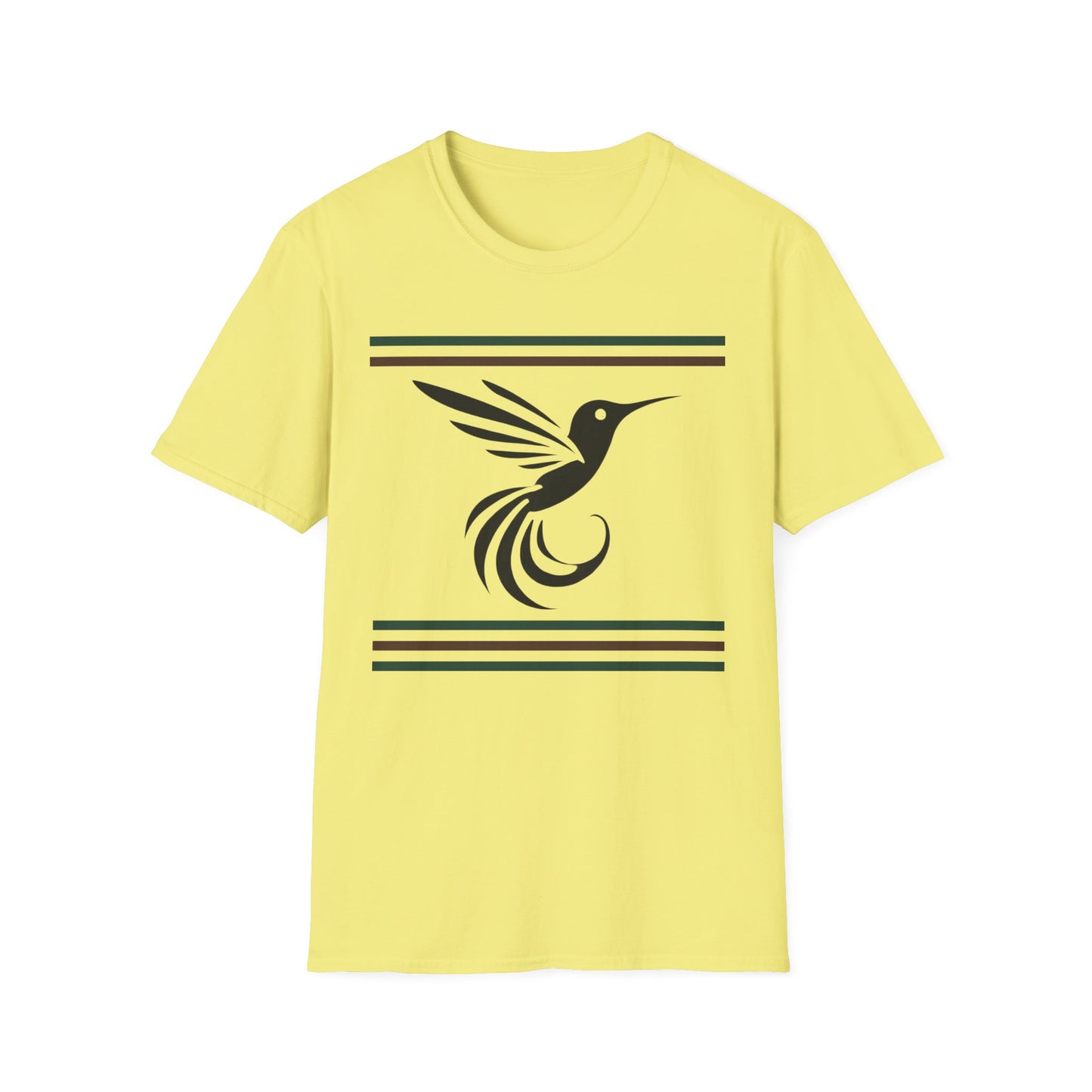 Minimalist Hummingbird in Flight T-Shirt