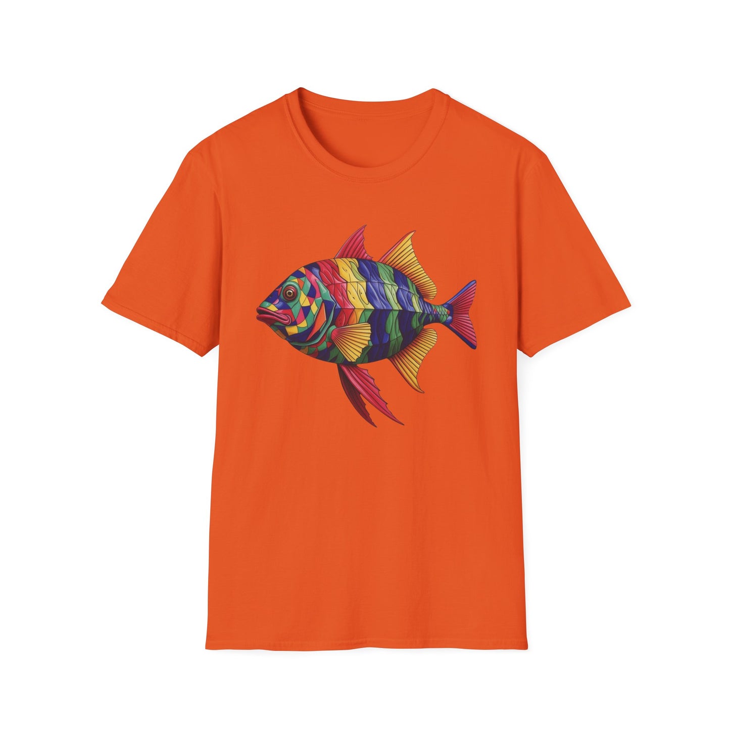 Bright Pattern Fish T-Shirt