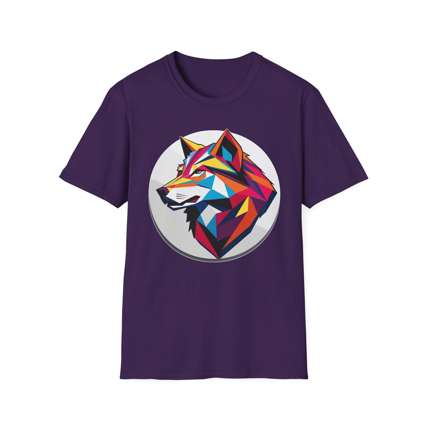 Geometric Wolf T-Shirt