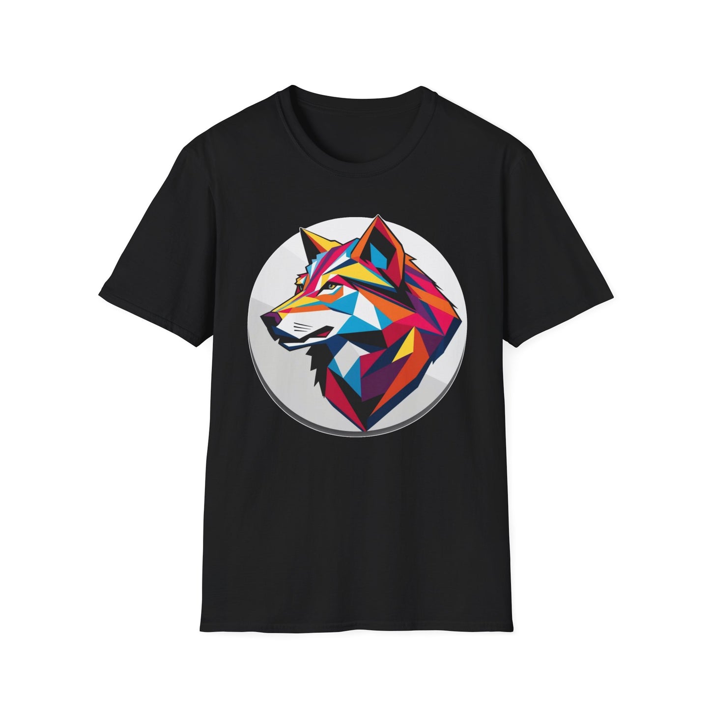 Geometric Wolf T-Shirt