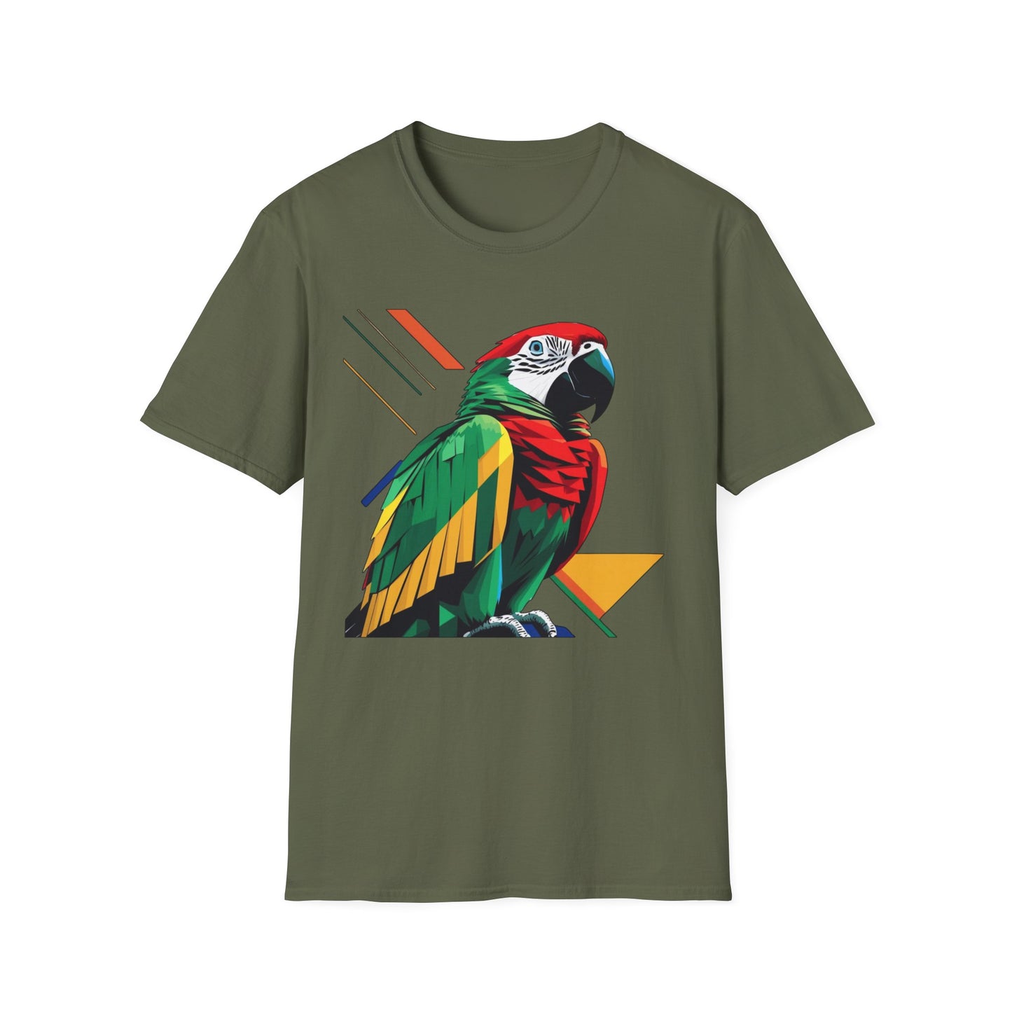 Geometric Parrot T-Shirt