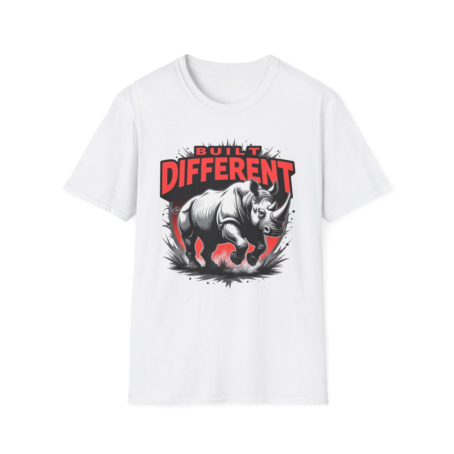 Built Different Rhino T-Shirt