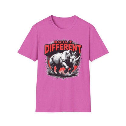 Built Different Rhino T-Shirt