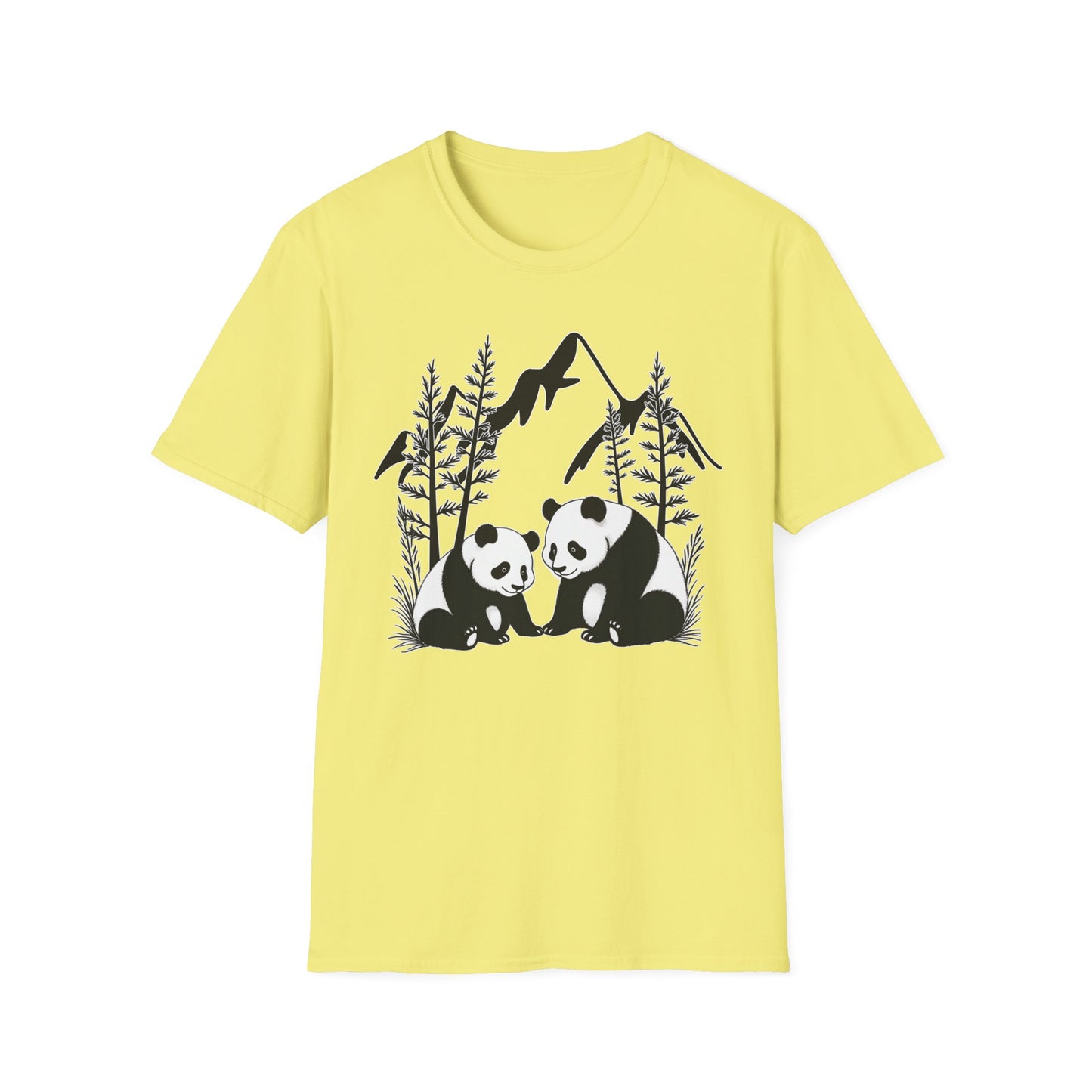 Two Pandas in Woods T-Shirt