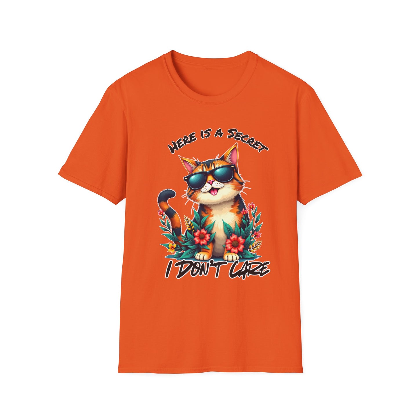 I Don’t Care Cat T-Shirt