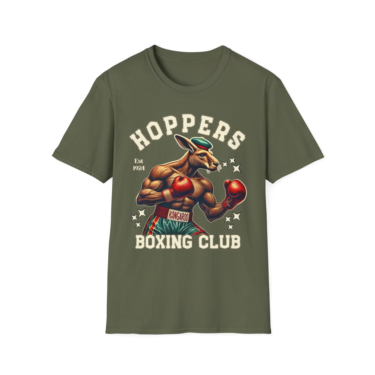 Vintage Kangaroo Boxing Club T-Shirt