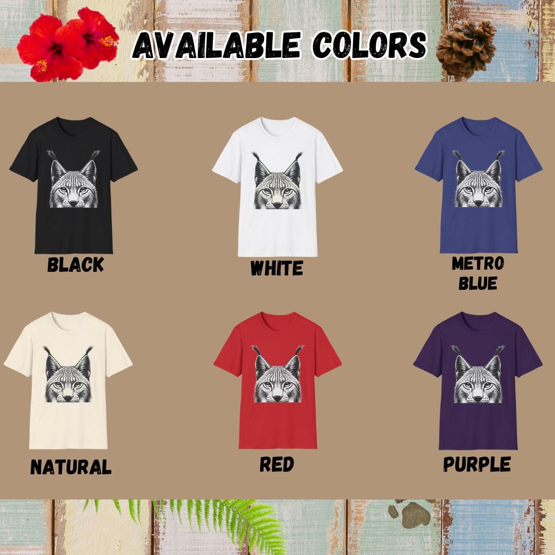 Lynx Tee – Mysterious – Bold Vibrant Graphic | Lazy Day Outfit