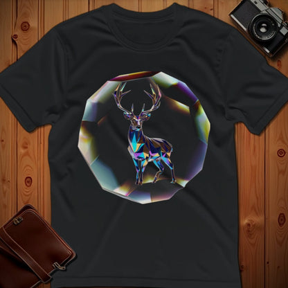 Deer Tee – Crystal – Bold Vibrant Art
