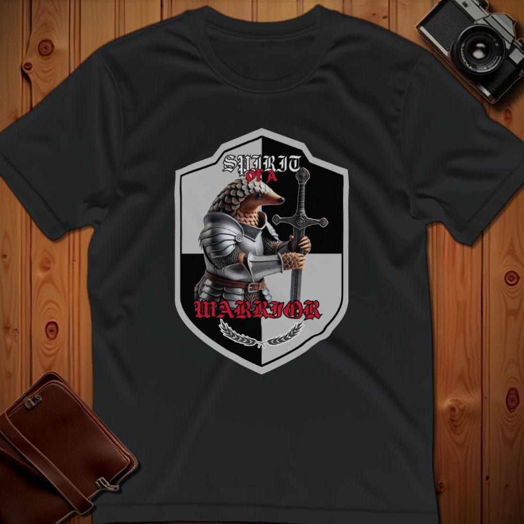 Pangolin Tee – Knight Spirit of a Warrior  – Bold Vibrant Art