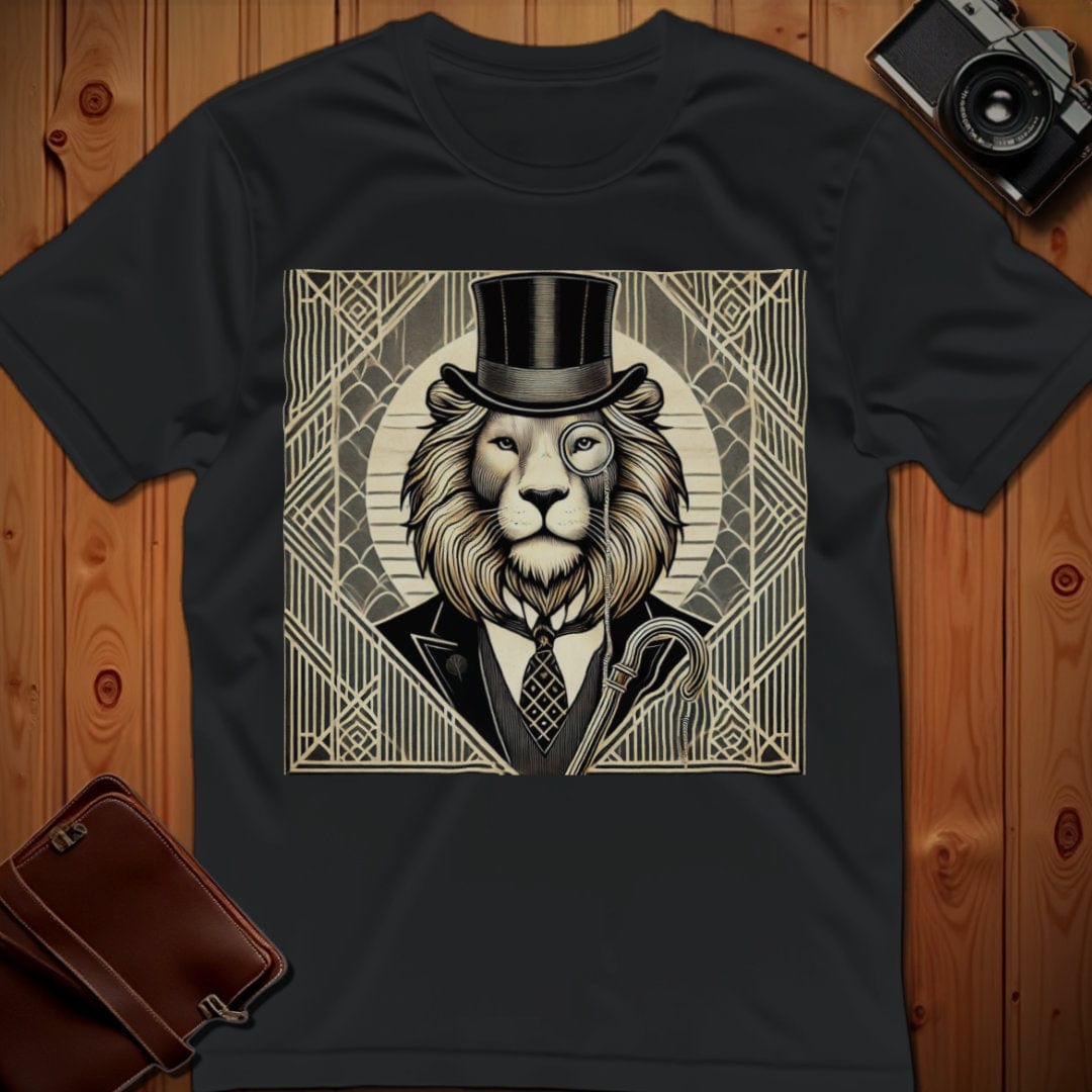 Lion Tee – Dapper – Bold Vibrant Art