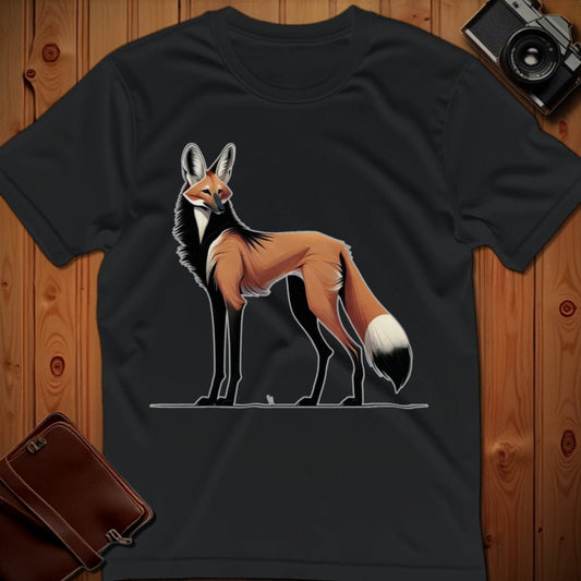 Manes Wolf T-Shirt – Manes Wolf – Bold Vibrant Graphic | Lazy Day Outfit