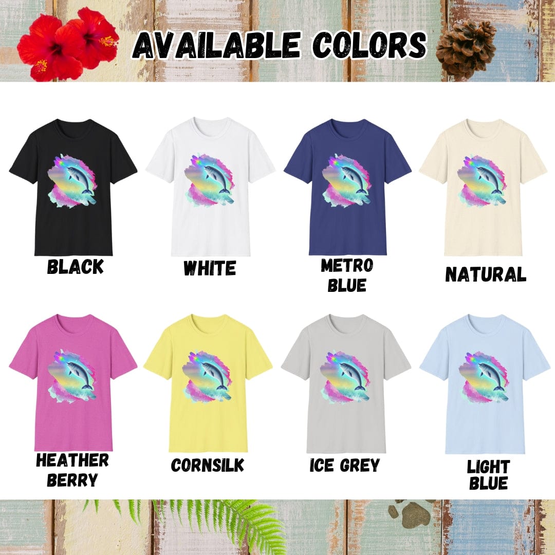 Narwhal Tee – Unicorn – Bold Vibrant Art