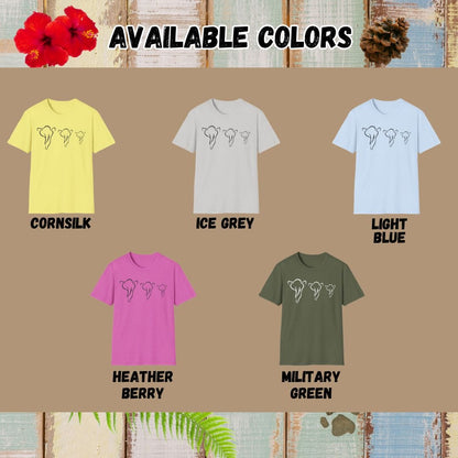 Elephant Tee – Family – Bold Vibrant Art