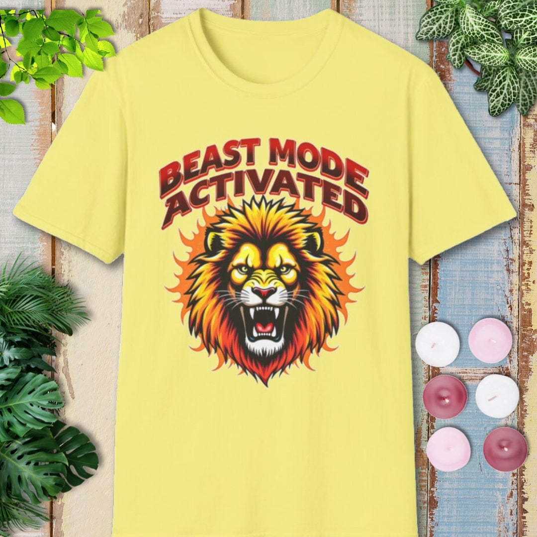 Beast Mode Activated Lion T-Shirt