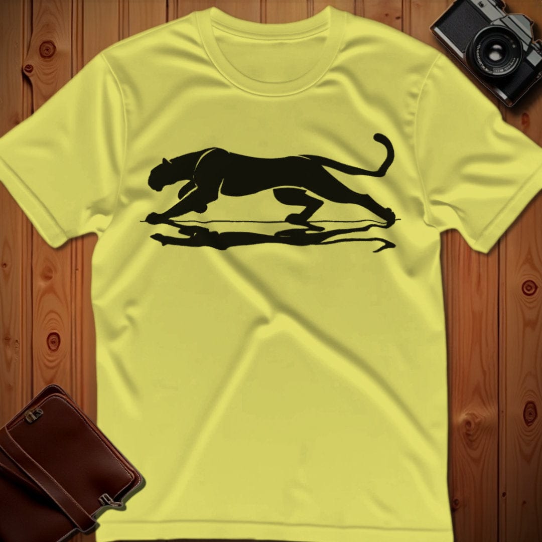 Panther Tee – Stalking – Bold Vibrant Art | Outdoor Adventure