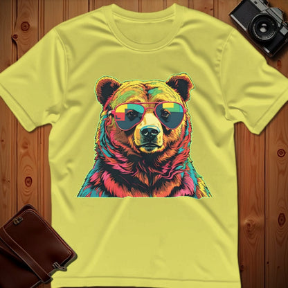 Bear Tee – Psychedelic – Bold Vibrant Art | Outdoor Adventure