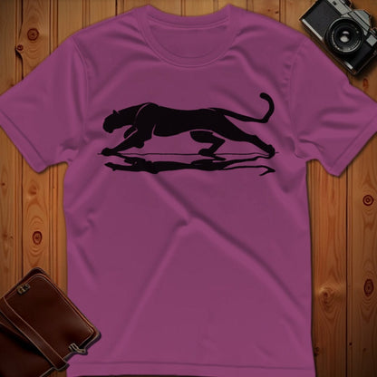 Panther Tee – Stalking – Bold Vibrant Art | Outdoor Adventure