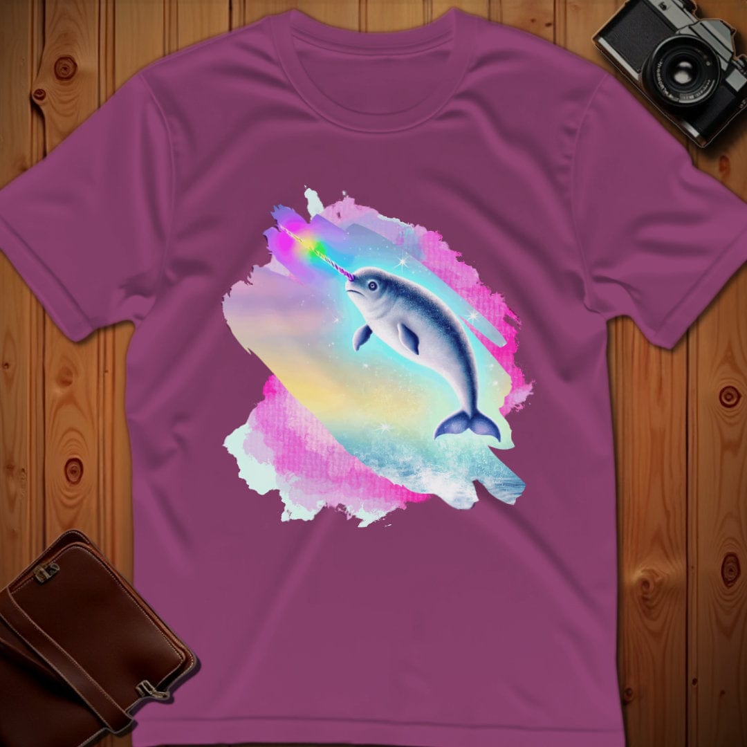 Narwhal Tee – Unicorn – Bold Vibrant Art