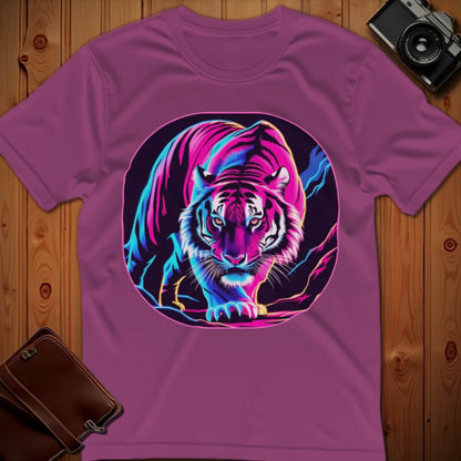Tiger Tee – Neon – Bold Vibrant Graphic | for Animal Lovers