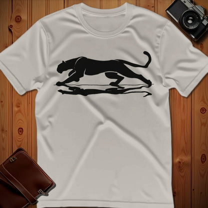 Panther Tee – Stalking – Bold Vibrant Art | Outdoor Adventure