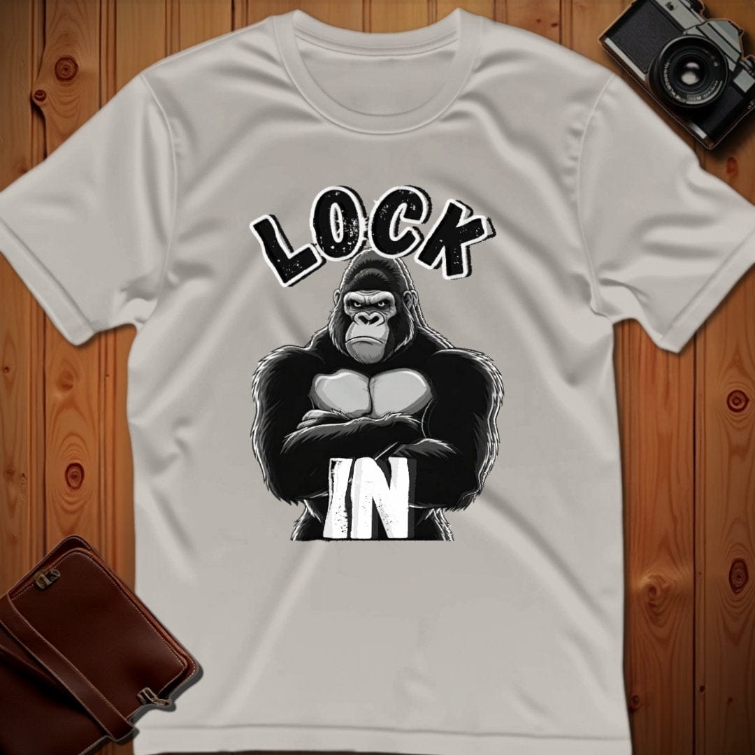 Gorilla Tee – Lock-In – Bold Vibrant Art | Weekend Casual Wear