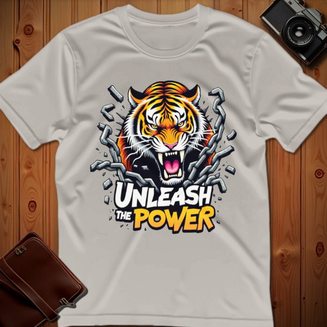Tiger Tee – Unleash the Power – Bold Vibrant Art
