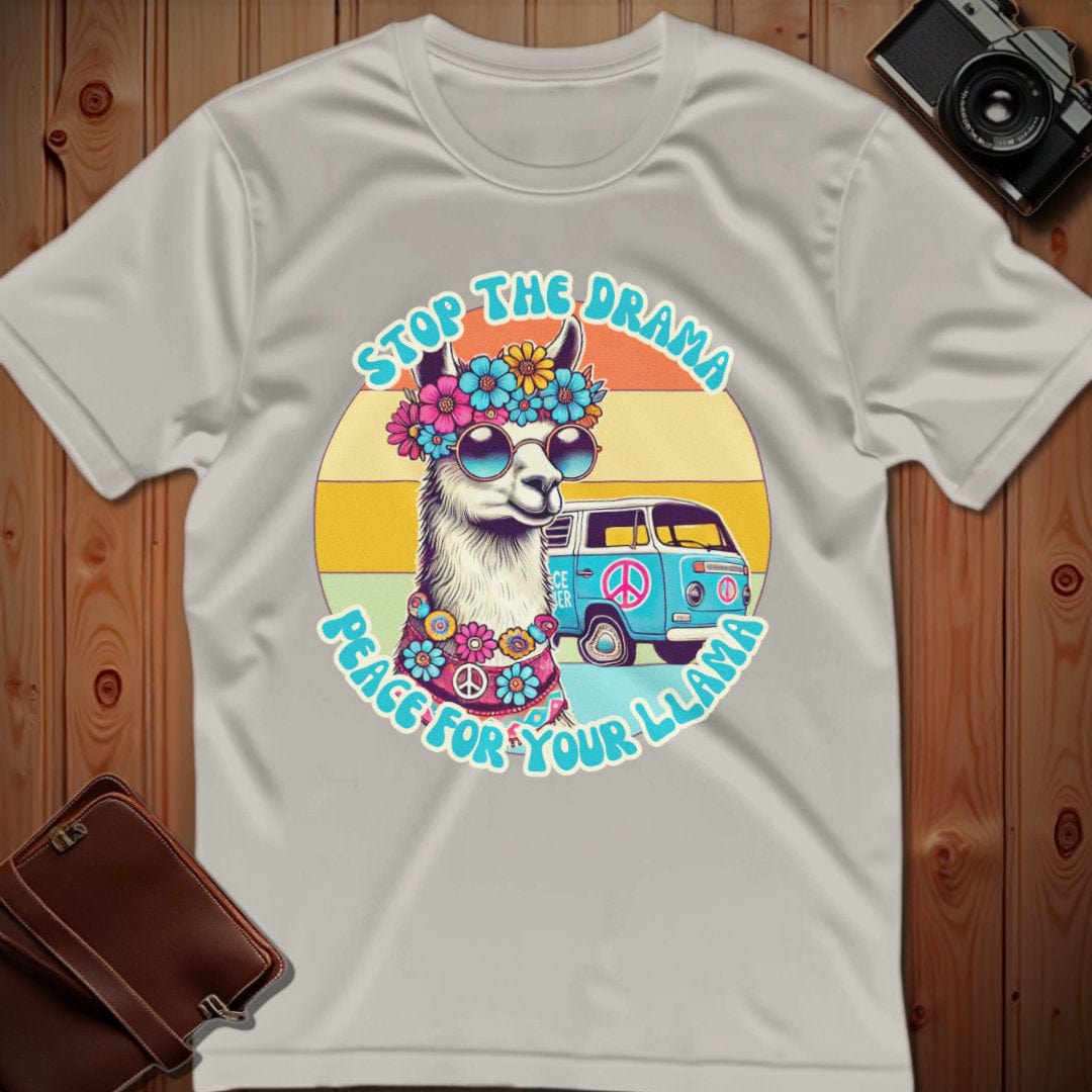 Llama Tee – Vintage 60's Style  – Bold Vibrant Art