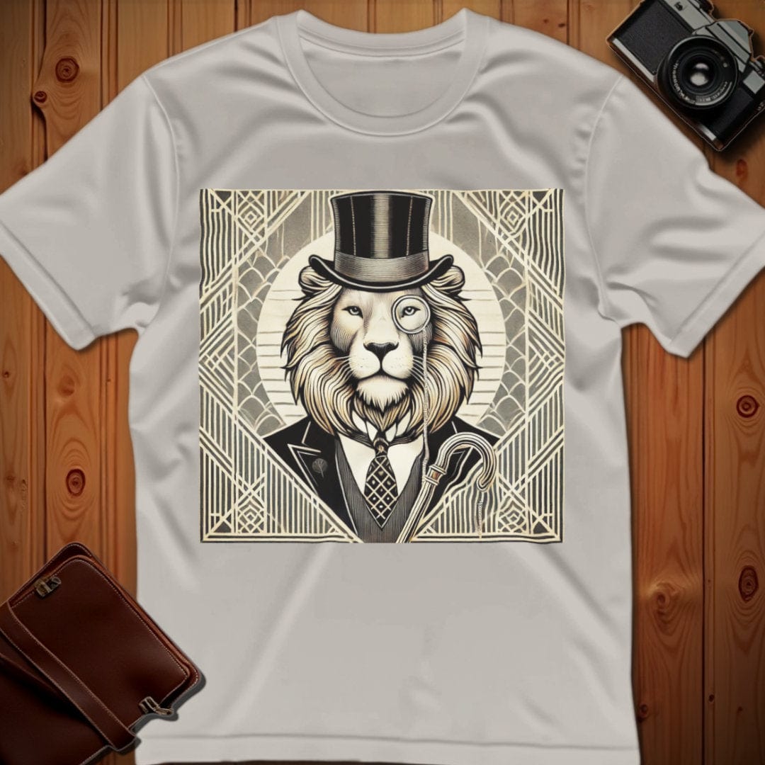 Lion Tee – Dapper – Bold Vibrant Art