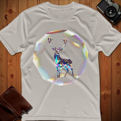 Deer Tee – Crystal – Bold Vibrant Art