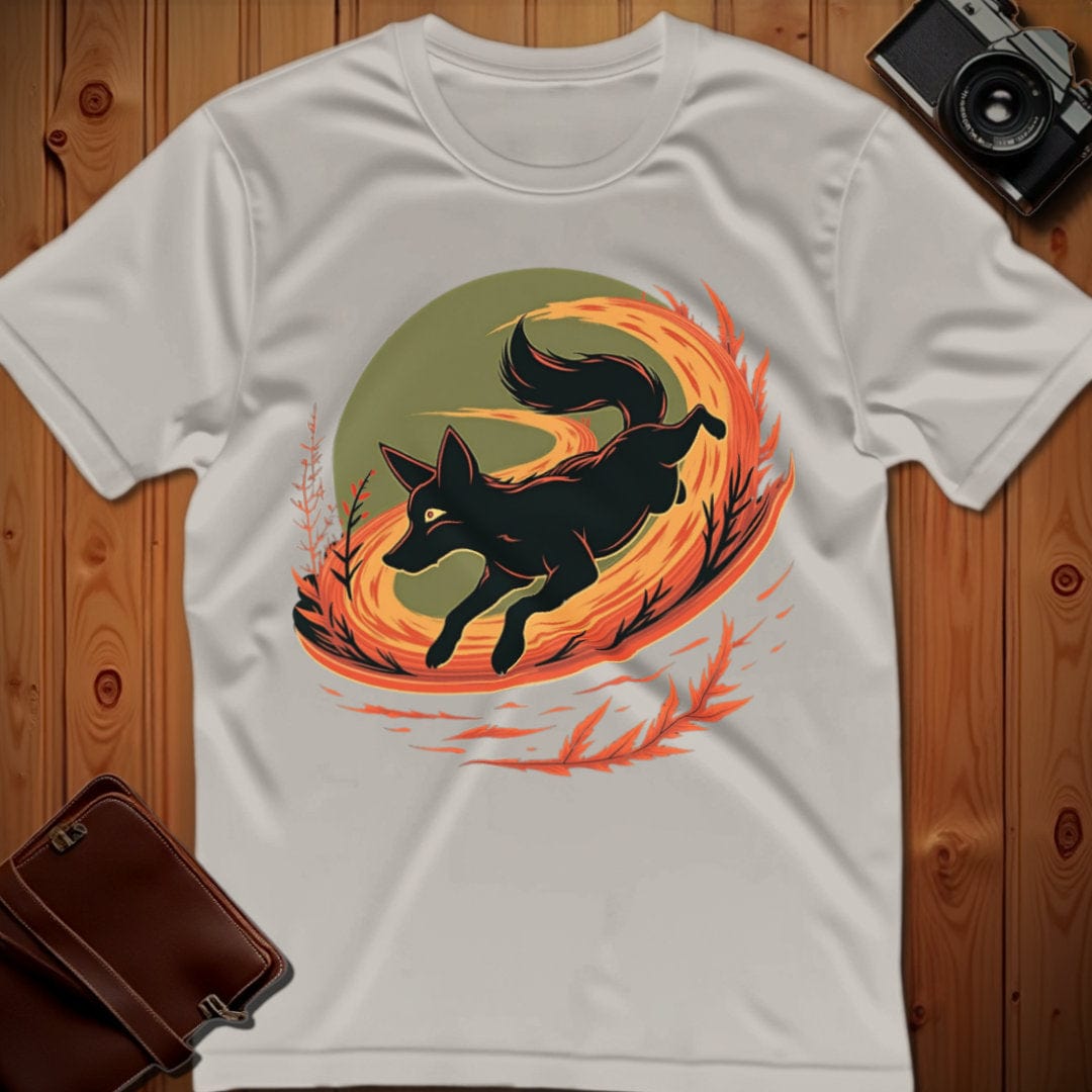 Fox T-Shirt – Fiery Fox – Bold Vibrant Graphic | Lazy Day Outfit