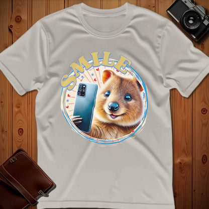 Quokka Tee – Smile – Bold Vibrant Art | Weekend Casual Wear