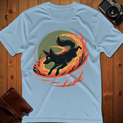 Fox T-Shirt – Fiery Fox – Bold Vibrant Graphic | Lazy Day Outfit
