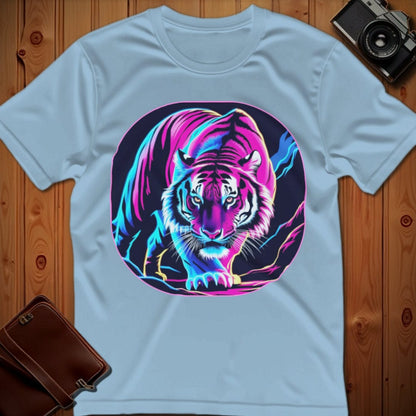 Tiger Tee – Neon – Bold Vibrant Graphic | for Animal Lovers