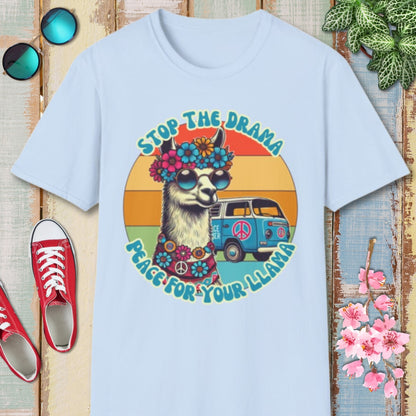 Vintage Llama Hippy T-Shirt