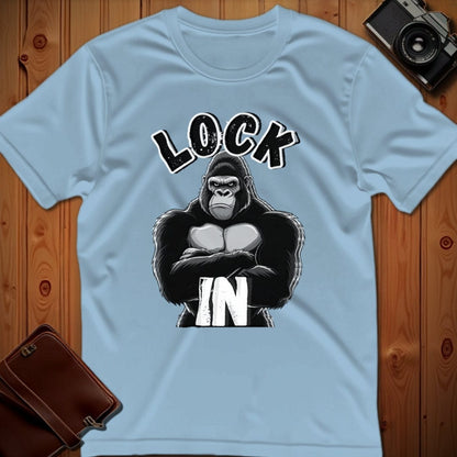 Gorilla Tee – Lock-In – Bold Vibrant Art | Weekend Casual Wear