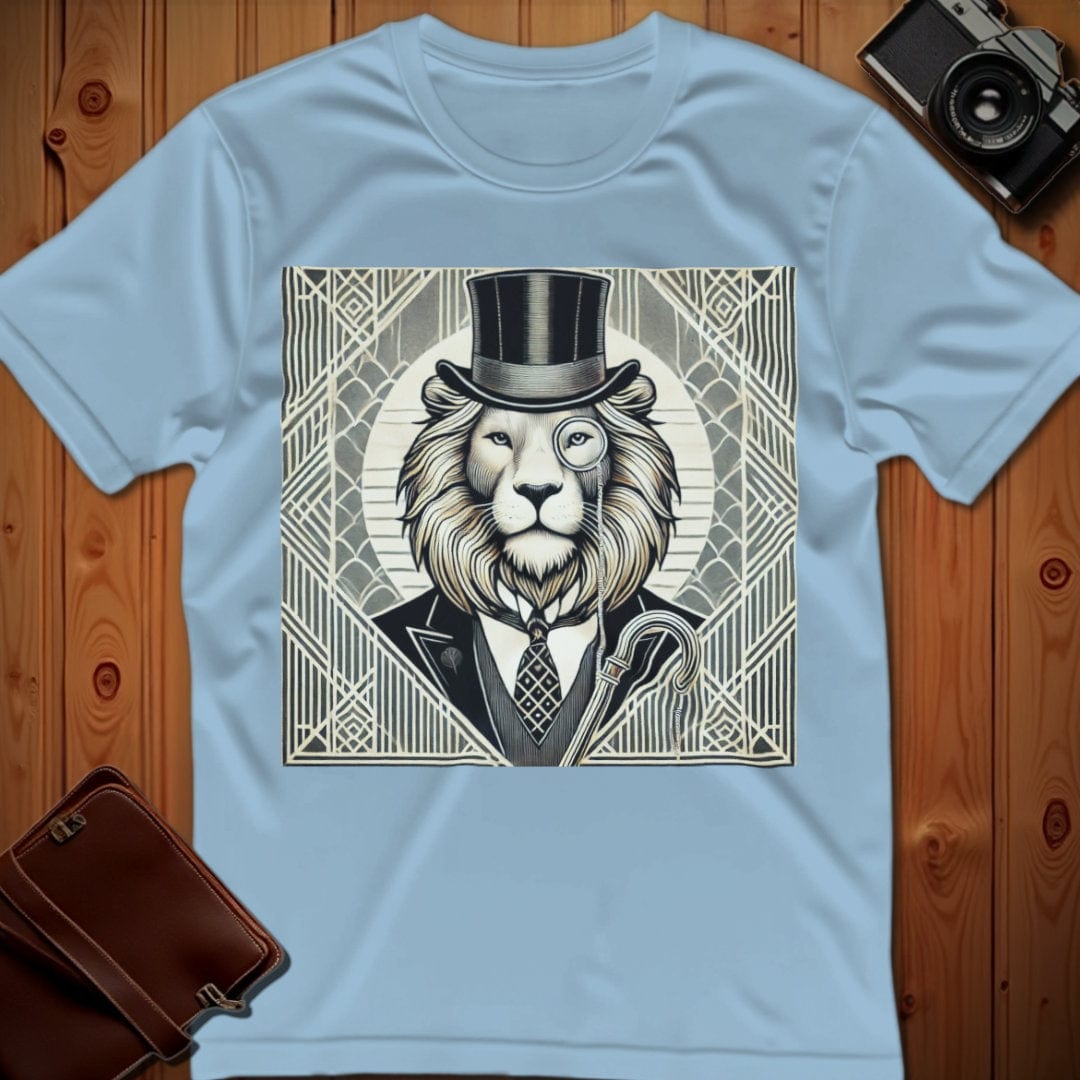 Lion Tee – Dapper – Bold Vibrant Art