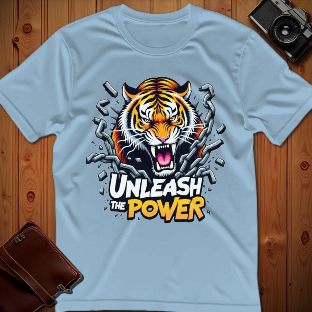 Tiger Tee – Unleash the Power – Bold Vibrant Art