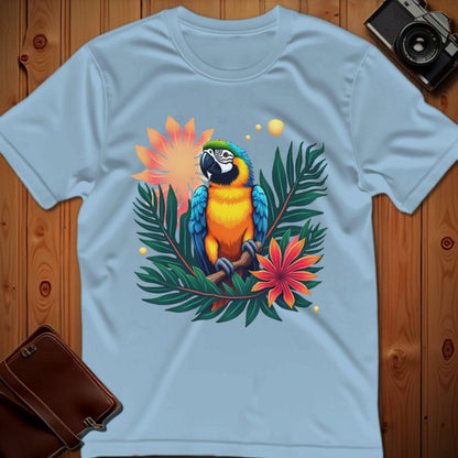 Parrott Tee – Tropical – Bold Vibrant Art