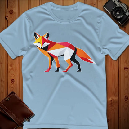 Fox Tee – Geometric – Bold Vibrant Art