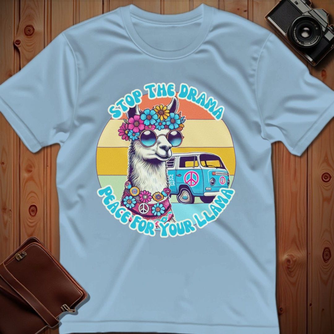 Llama Tee – Vintage 60's Style  – Bold Vibrant Art