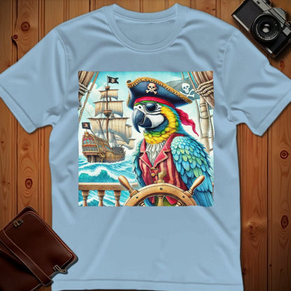 Parrot Tee – Pirate – Bold Vibrant Art | Festival & Party Wear